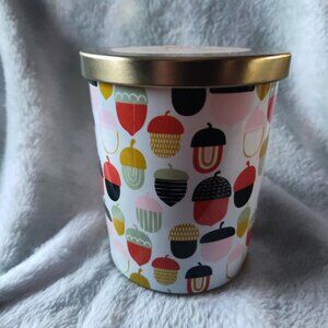 Bed Bath & Beyond 14 oz Tin Pumpkin Latte Scented Candle